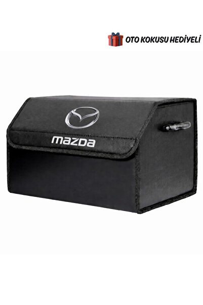 Rukye Shop Mazda Marka Logolu Oto Bagaj Organizer Çanta Oto Bagaj Çantası 2 B...