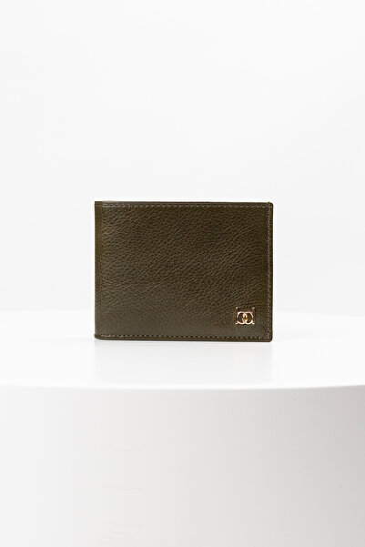 BAYDERİ Eneloi Leather Wallet Green