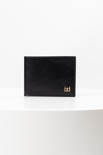 BAYDERİ Eneloi Leather Wallet Black