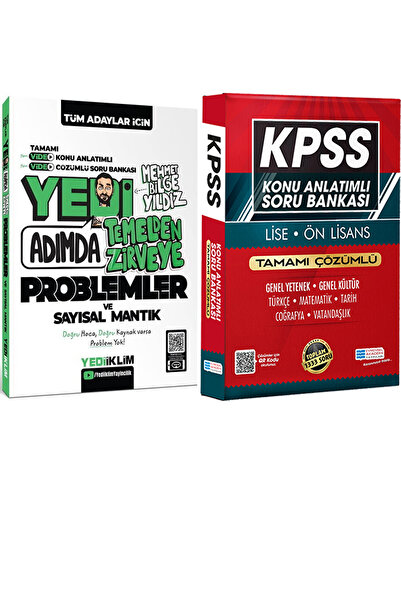 Yediiklim Yayınları YediAdımda Temelden Zirveye Problemler ve Sayısal Mantık ...