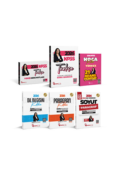 Hoca Kafası Yayınları 2026 KPSS Türkçe Soru-Video- Dil Bilgisini Kafala- Para...