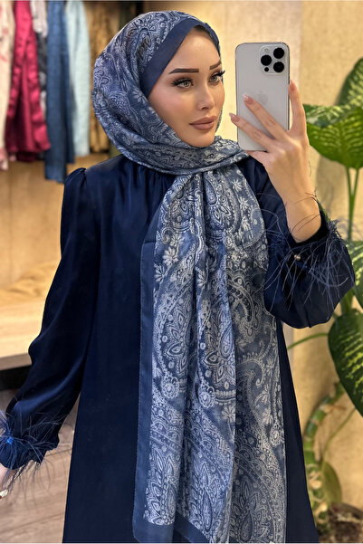 CUOCA LOUNGE Etnik Desenli İnce Vual Şal