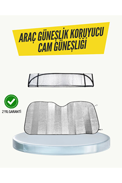 Epilons Метализиран рефлектор, сгъваем слънчобран за кола – високоефективна з...