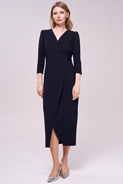 Journey Kruvaze-Uzun Elbise