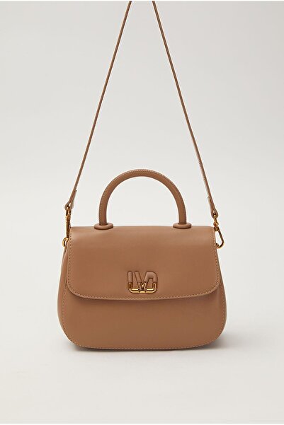 Levidor حقيبة كتف بشعار LVD باللون الكاكي