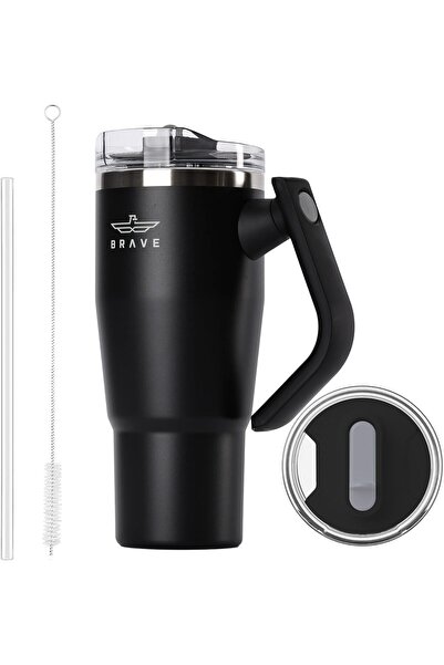 Generics BRAVE TempGuard Tumbler 950ml | 2-in-1 Leakproof Lid | 18/8 Stainles...