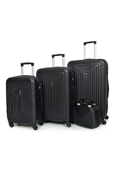 MORANO Morano 4-Piece Luggage Set Durable and Lightweight Spinner Wheeled Sui...