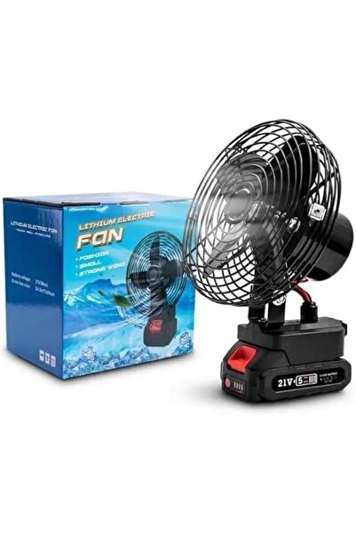 Generic Lithium Electric Fan, (21V) Portable Lithium Battery-Powered Recharge...