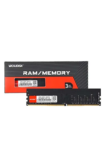 WCHUDISK 16 GB DDR4 3200 Mhz PC4-25600U CL22 1.35V Masaüstü Ram