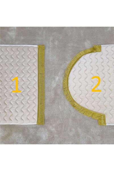 FoamZone Prayer mat padded with high-density foam, 2 cm thick
