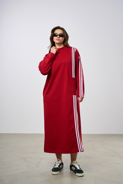 HANIQA Striped 2-Thread Fabric Dress |   5000 |   44-50