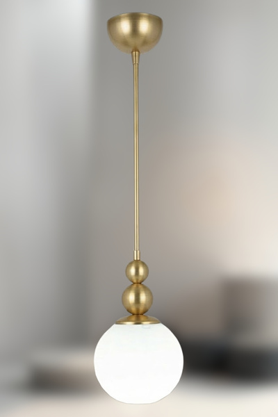 RONİSU AYDINLATMA Prestoria Sarkıt Avize – 4 Farklı Renk Seçenekli Modern Tas...