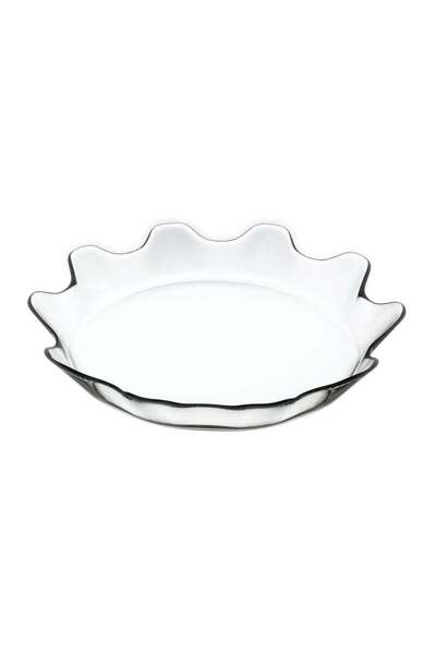 Pasabache Pasabahce Patisserie Round Glass Service Plate, 40X320 Mm
