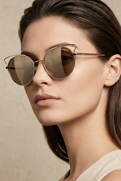 Vogue Kadın VO 4048S VO4048S Günlük Şık Cat Eye Güneş Gözlüğü