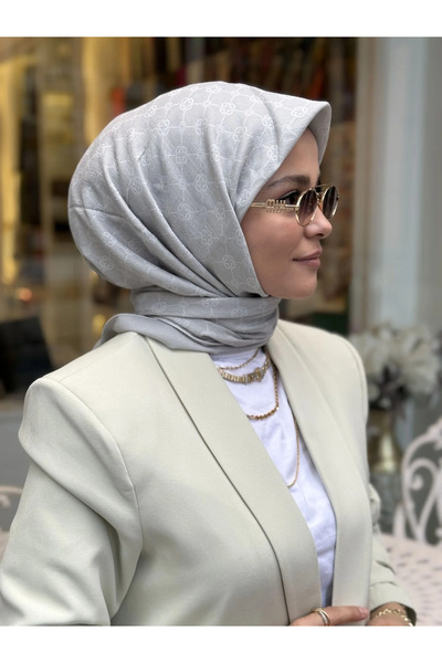 Aker Elegance Monogram Eşarp