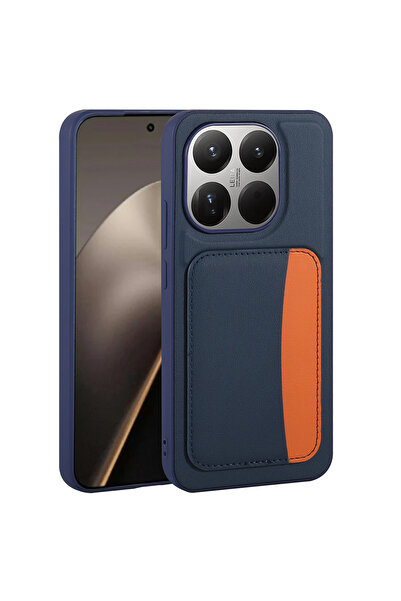 Tılsım Tekno غطاء سيليكون زور إكس-كارت لهاتف شاومي 15 تي مع حامل للبطاقات - أ...