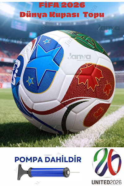Janva 2026 Trionda Dünya Kupası Futbol Topu 430 gram Maç Ve Antreman DAYANIKL...