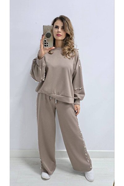 MAXORA SHOP Comfortable and airy set with pearls