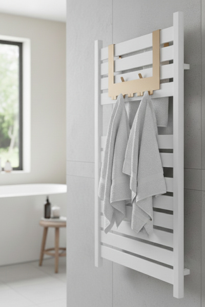 Grandmix Metal Havlupan ve Banyo Askısı Çok Amaçlı Havlu Düzenleyici