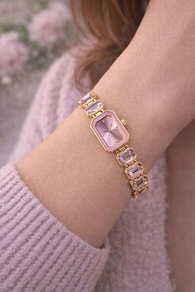 T-GOER SWAROWSKİ TAŞLI KADIN KOL SAATİ