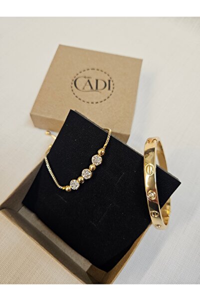 TakıcıCadı Women's Boxed 2-Piece Bracelet Set