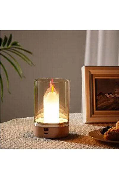 Cata Tokyo Şarjlı Masa Lambası 3 Renkli MUM Lamba