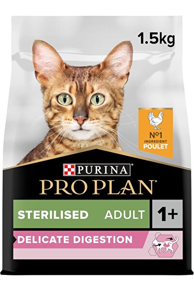 Purina One Purina Pro Plan Dry Cat Food with Chicken, 3 Pounds