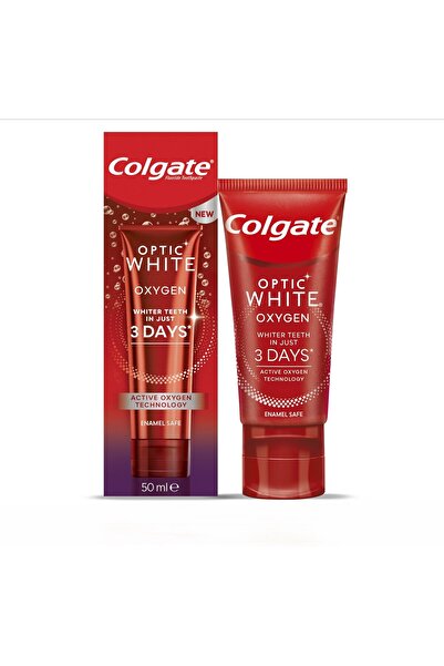 Colgate Optic White Oxygen Aktif Oksijen Teknolojisi Beyazlatıcı Diş Macunu 5...