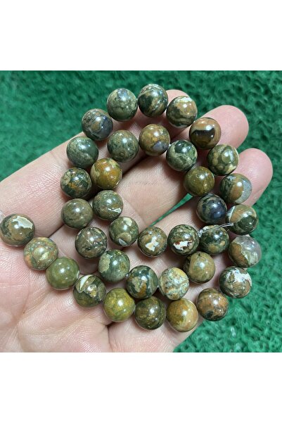 TAŞ UZMANI حجر جاسبر رايليت كروي 10 مم