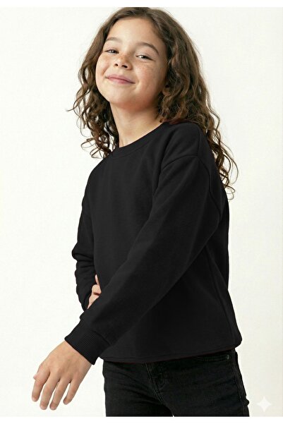 C&C OKULCUNUZ Children's Crew Neck Sweatshirt Collar School Hoodie Thick Fabr...