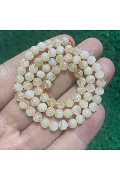 İNCİ DOĞAL TAŞ حجر سيترين كروي 6 مم