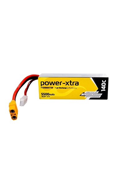 PX5500XT3S - 3S2P - 11.1V 5500 mAh Li-Polymer Pil - 140C