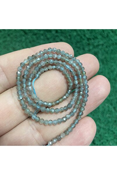 TAŞ UZMANI حجر الأكوامارين الكروي المصقول 3 مم