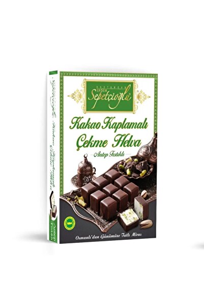 Sepetçioğlu Kastamonu Famous Cocoa Coated Pistachio Halva 160g