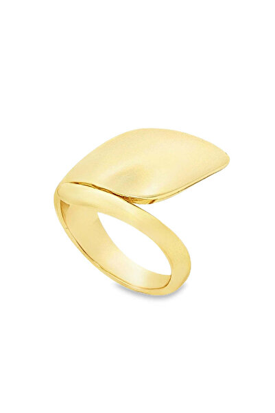 Bijuteria SORELLY 14k Liquid Wide Gold Plated Ring 8