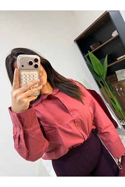Mess Trend Tarzınla Fark Yarat Dusty Rose Shirt