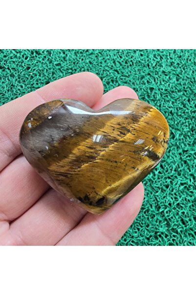 İNCİ DOĞAL TAŞ حجر عين النمر على شكل قلب