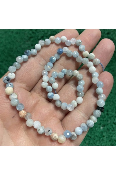 TAŞ UZMANI حجر أكوامارين داملا 6 ملم