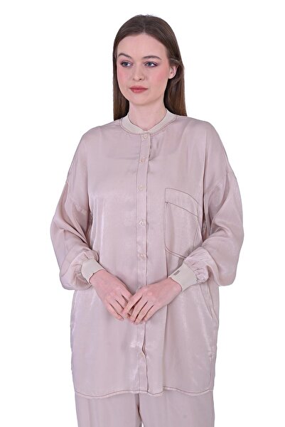 Invee Ярка риза БЕЖЕ