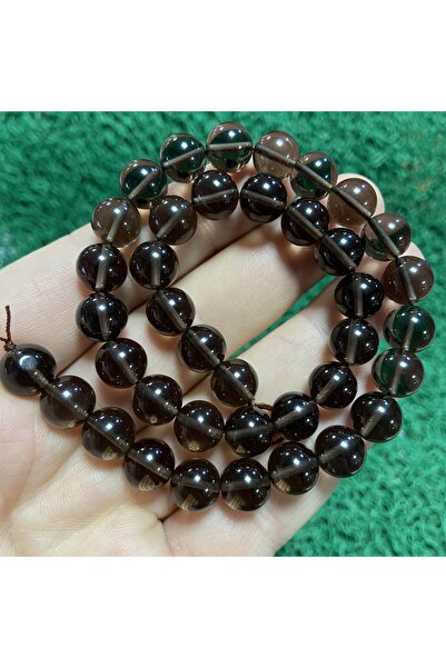 TAŞ UZMANI حجر كوارتز سموكي كروي 10 ملم