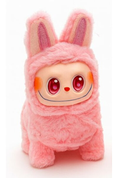 OEM Interactive Labubu Plush Toy - 19x12 cm - Walks and Sings, Soft Plush