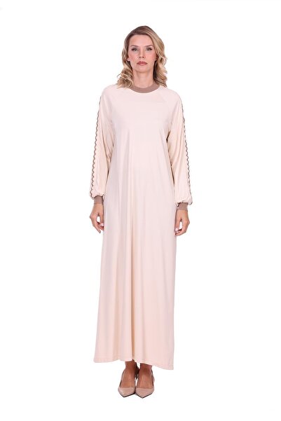Invee Ivory Modal Dress Cream