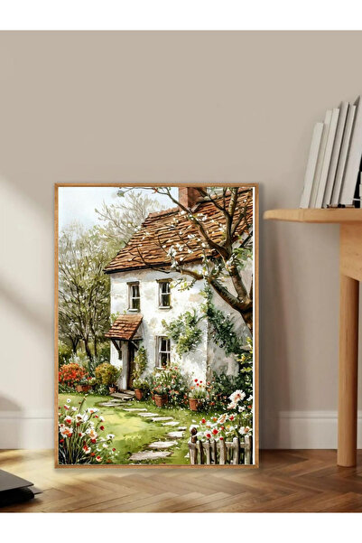 Tuba Decor Еднокомпонентна дървена рамка за трапезария, всекидневна и кухня