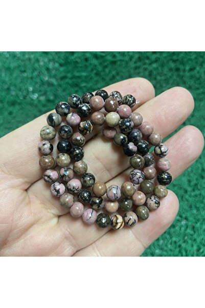 TAŞ UZMANI حجر رودونيت كروي 6 مم