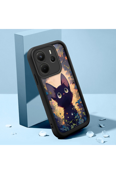 Hontinga حافظة متوافقة مع هاتف Redmi Note 14 4G، حافظة هاتف رقيقة من السيليكو...