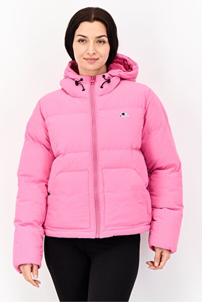 Champion Women Sportswear Fit Long Sleeve Outdoor Jacket, Pink