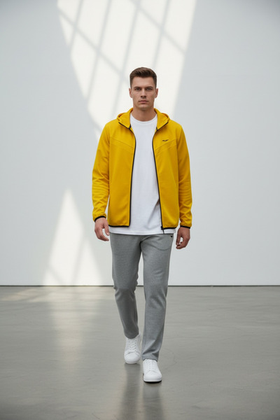 Meindl Kapşonlu Sweatshirt 2 iplik Fermuarlı