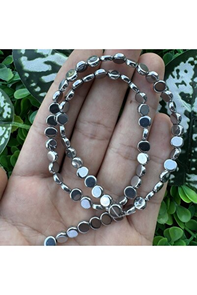 TAŞ UZMANI حجر الهيماتيت الفضي من الفولاذ الحمراء 6 مم