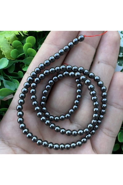 TAŞ UZMANI حجر الهيماتيت المدخن الكروي 4 مم