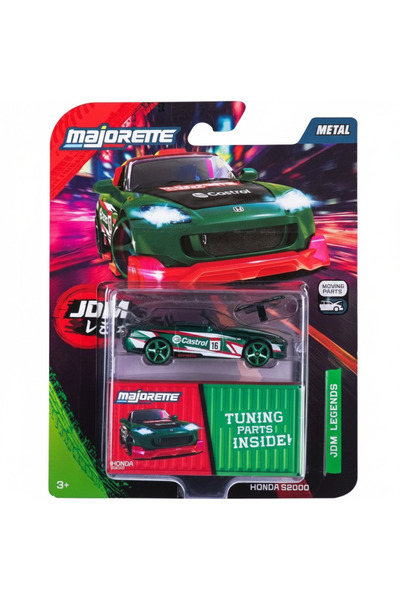 HOT WHEELS Majorette JDM Legends Deluxe Araba 1:64 Honda S2000